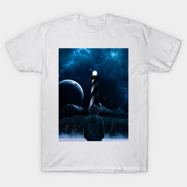 Follow the light T-Shirt by Fanbros_art